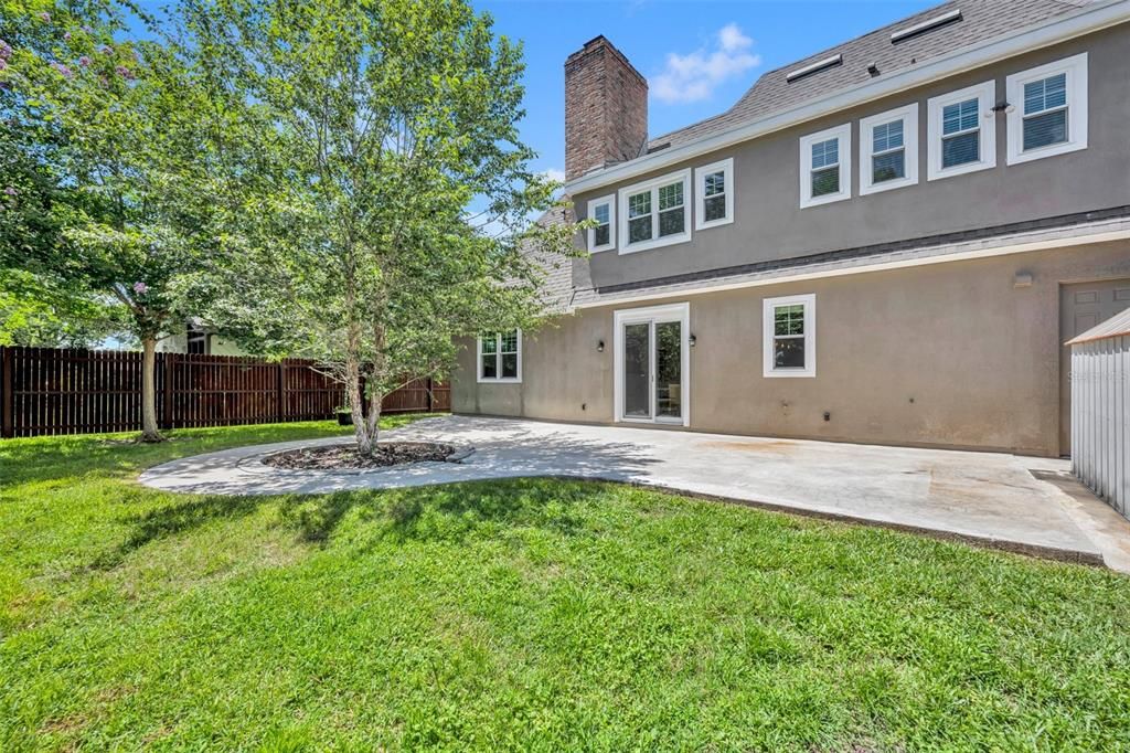 Spacious Patio