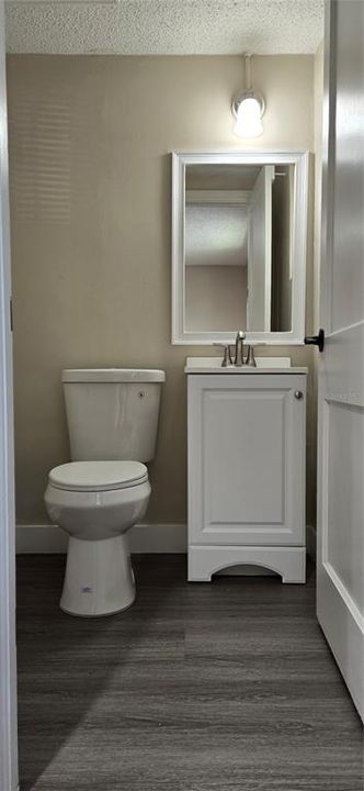 One of two identical bathrooms