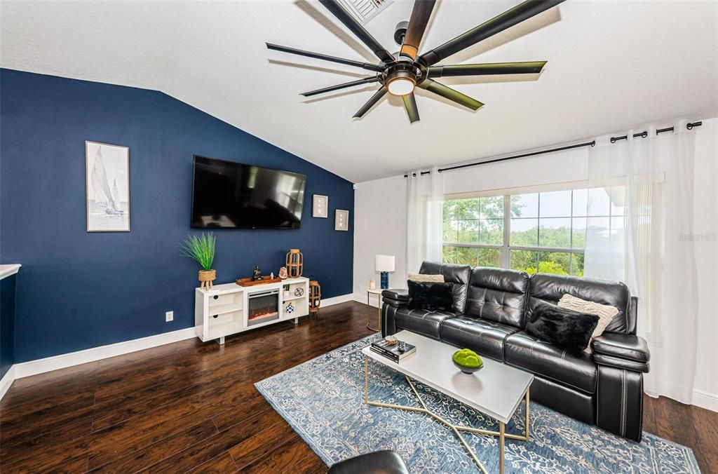 FAMILY ROOM WITH A VIEW!