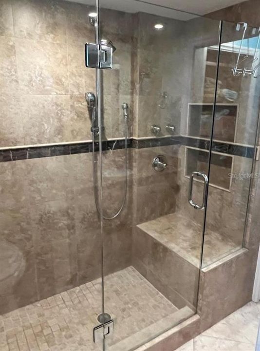 walk-in shower