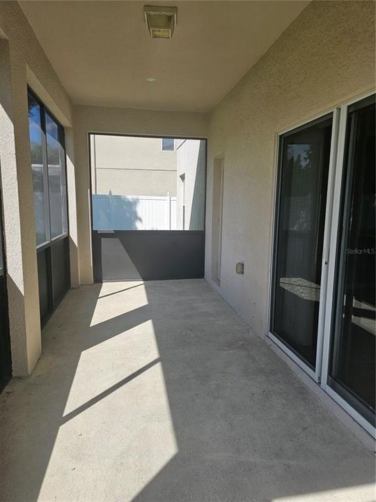 Covered Screened Lanai