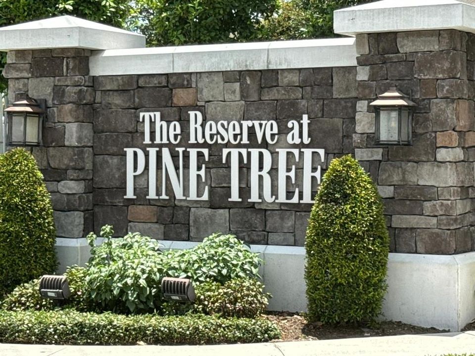 Subdivision entrance