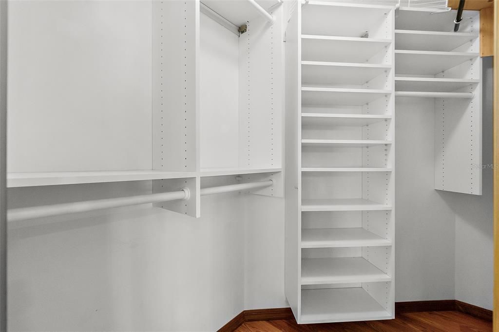 Primary walk in closet 1