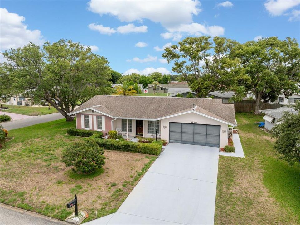 Welcome Home! Note the corner lot.