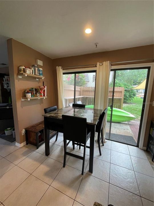 Dining Area - walkout to side patio