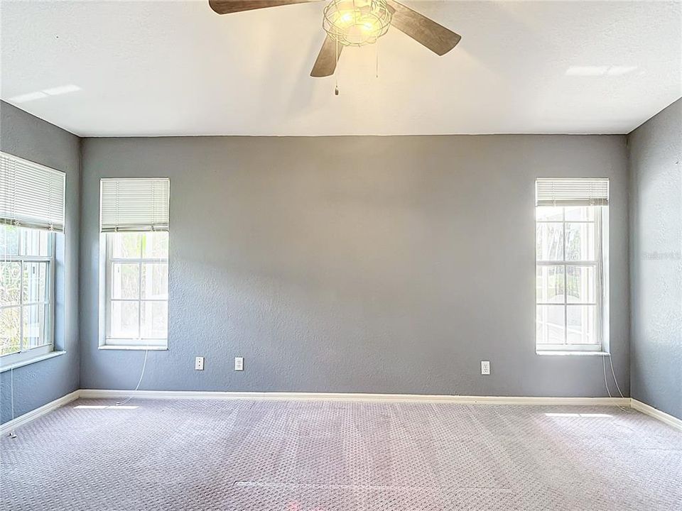 Master bedroom towards the back.