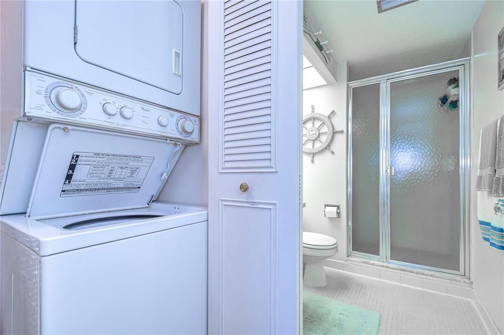 Washer & Dryer Closet