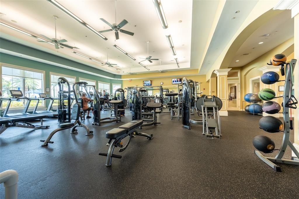 Resort center gym