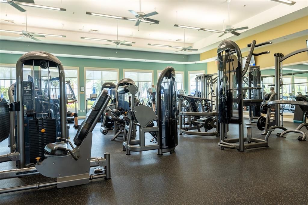 Resort center gym