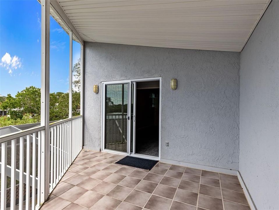 Upstairs Primary bedroom patio