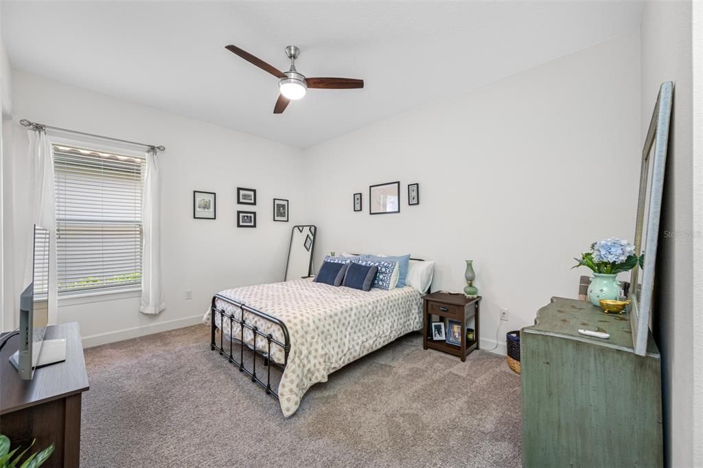 Bedroom 2 with ensuite bathroom and walk-in closet