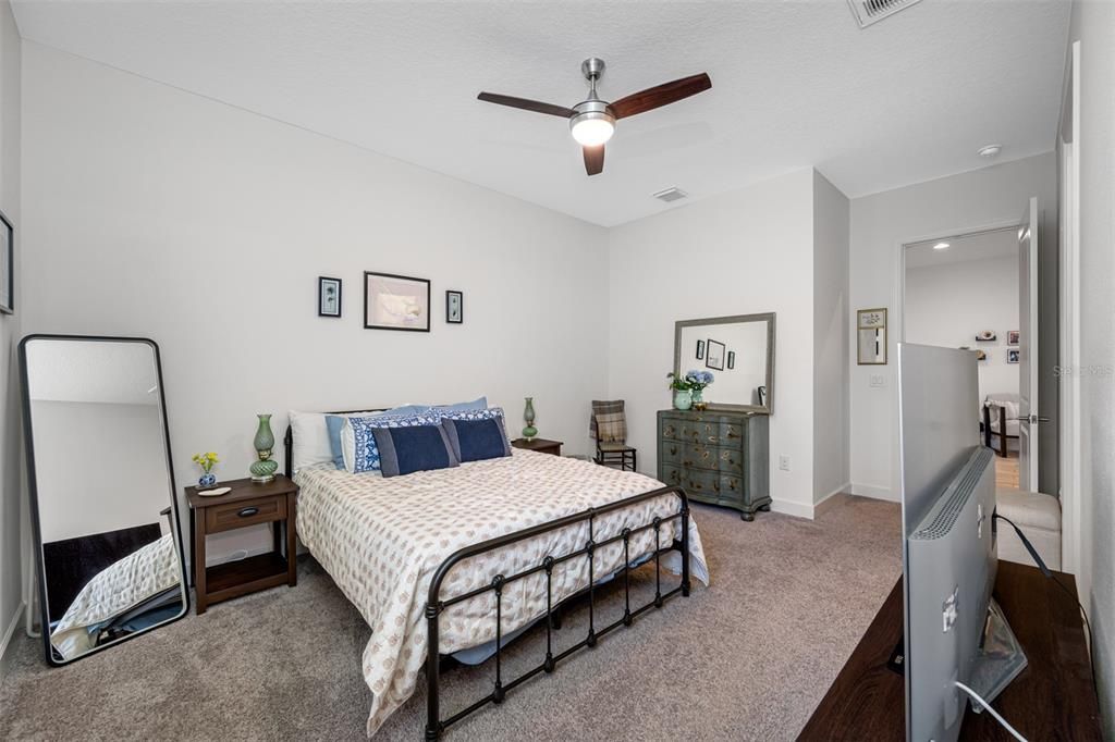 Bedroom 2 with ensuite bathroom and walk-in closet