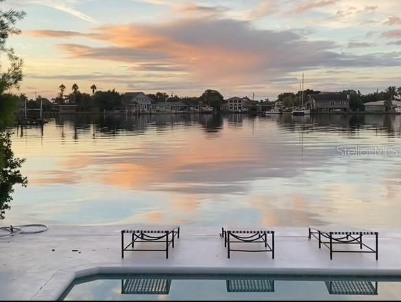 Sunrise on Boca Ciega Bay.