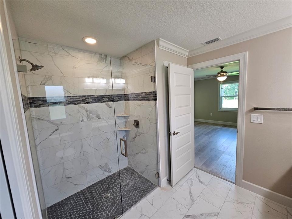 Primary Bathroom with closed shower