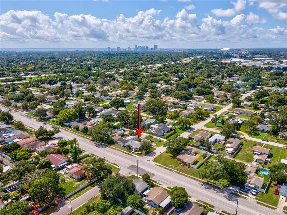 View of Downtown Skyline