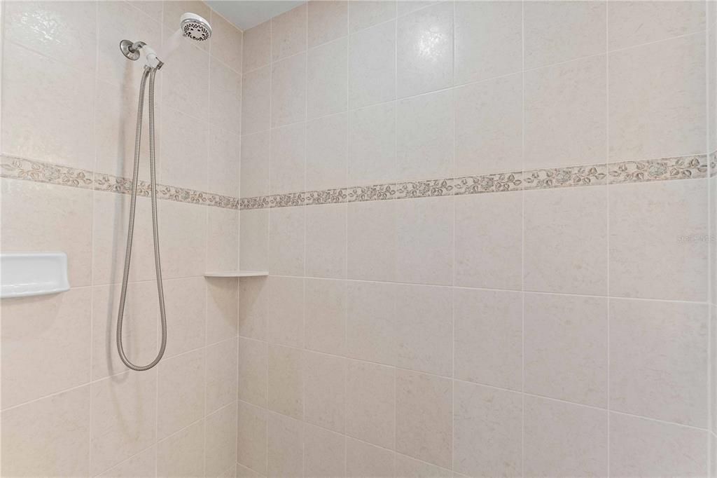 Shower in primary bath