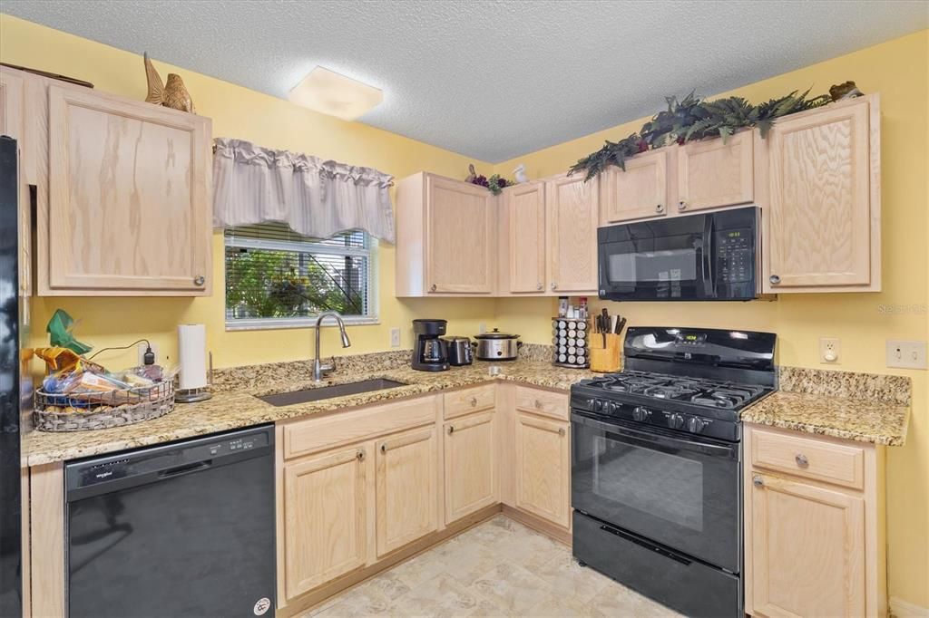 Granite Counter With Deep Farmhouse Sink