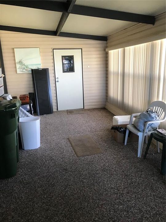 ENCLOSED PORCH.