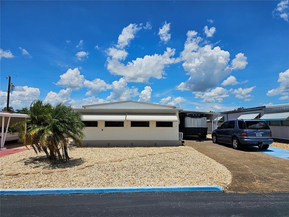 Check out this double wide mobile home in the 55+ community of Francis 2 in Sebring,  Florida.