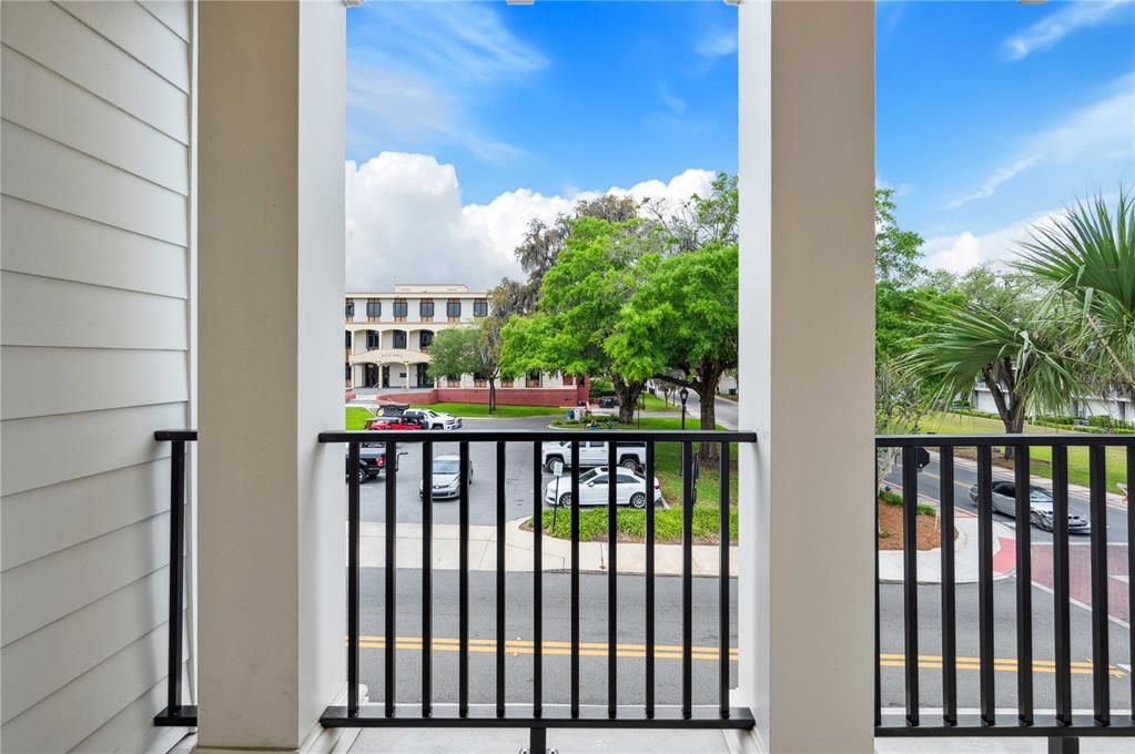 Second Floor Front Porch