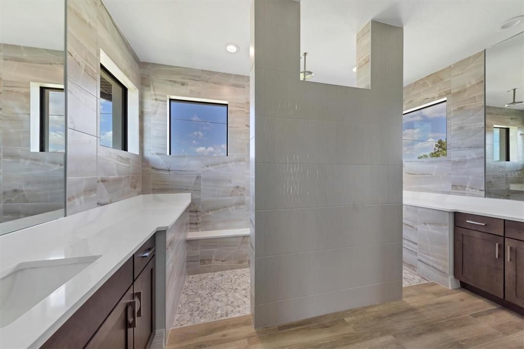 Similar Master Bathroom Completed