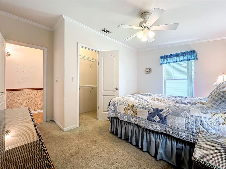 Second Bedroom with walk-in closet