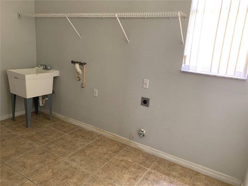 First floor Laundry room