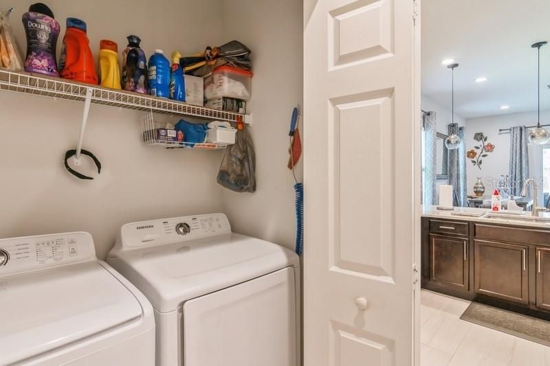 Laundry area