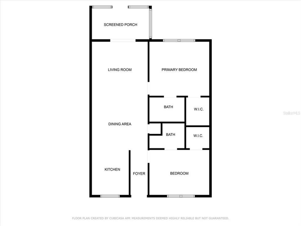 For Sale: $280,000 (2 beds, 2 baths, 833 Square Feet)