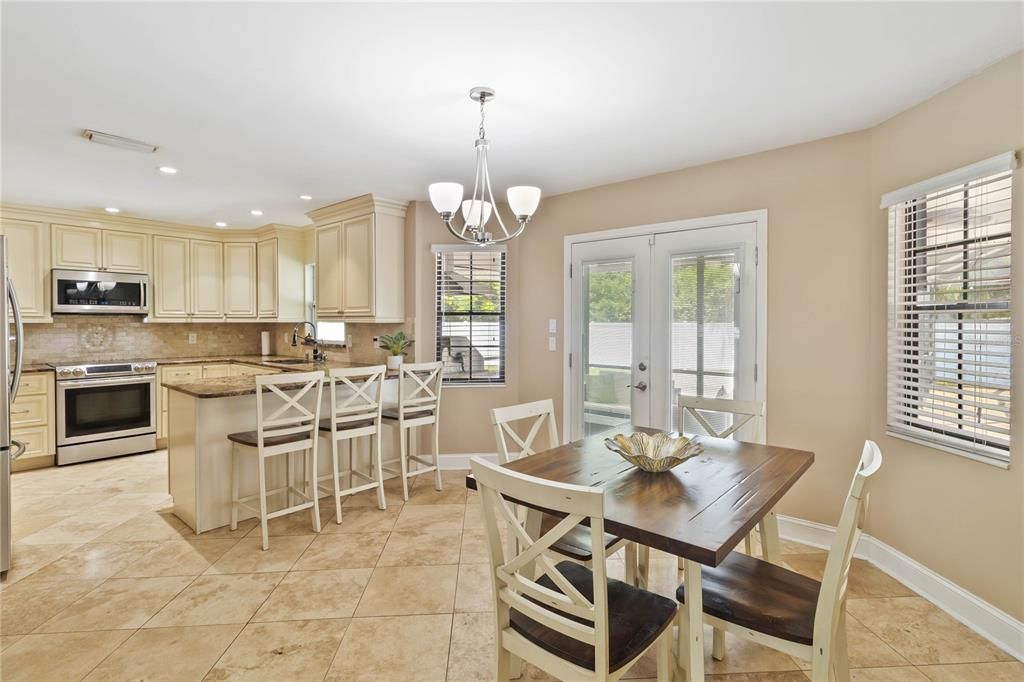 Kitchen  dining area