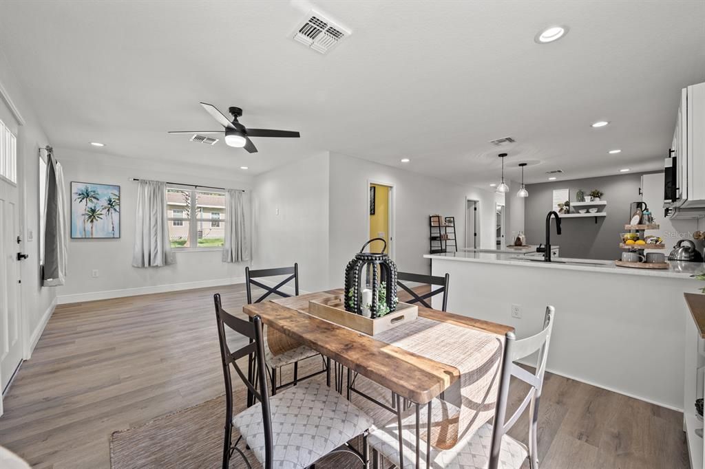 Dining Room/Kitchen/Living Room