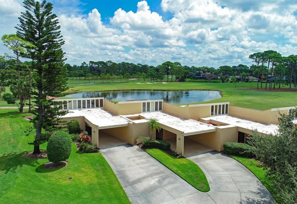 WIDE OPEN LONG VIEWS OF THE IMG GOLF COURSE