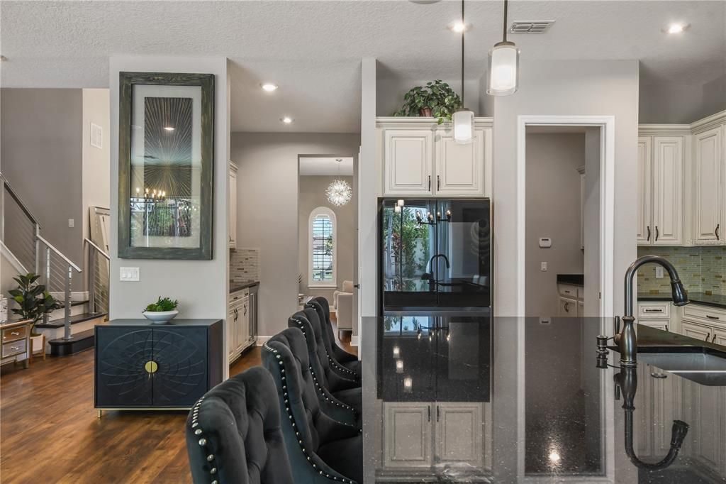 Entrance from Garage into Kitchen