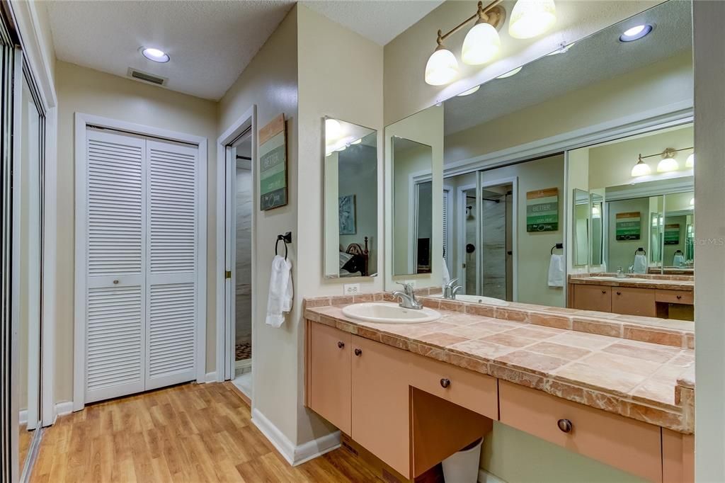 large primary bathroom