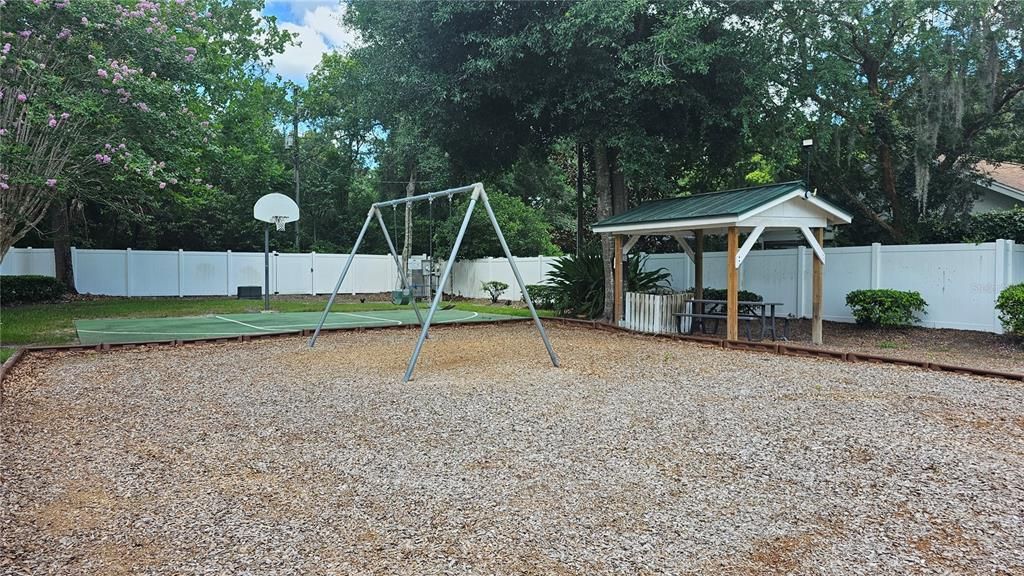 Playground across the street