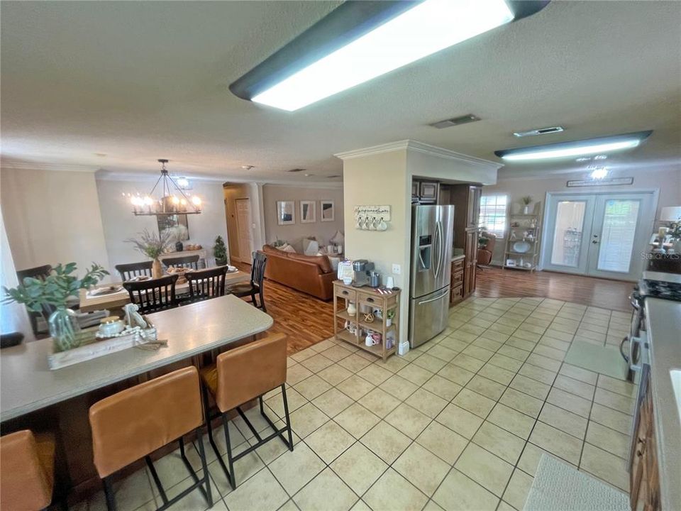 Dining Area and Kitchen