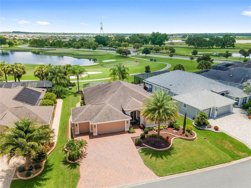 AERIAL FROM FRONT OF HOME TO GOLF, LAKE AND WEICHENS PRESERVE. FANTASTIC LOCATION!