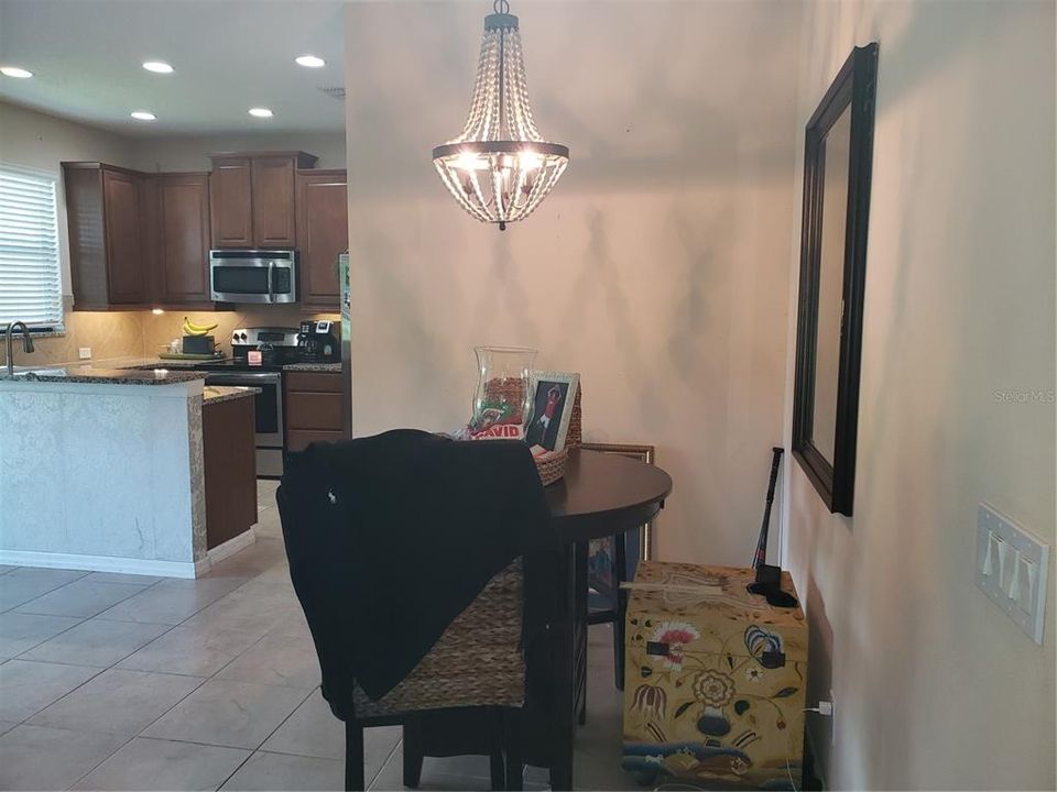 Standing in Dinette, looking toward kitchen