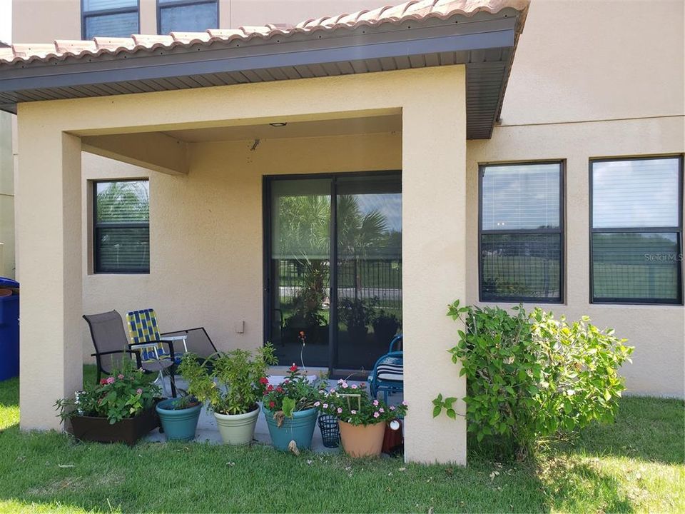 Covered Rear Patio