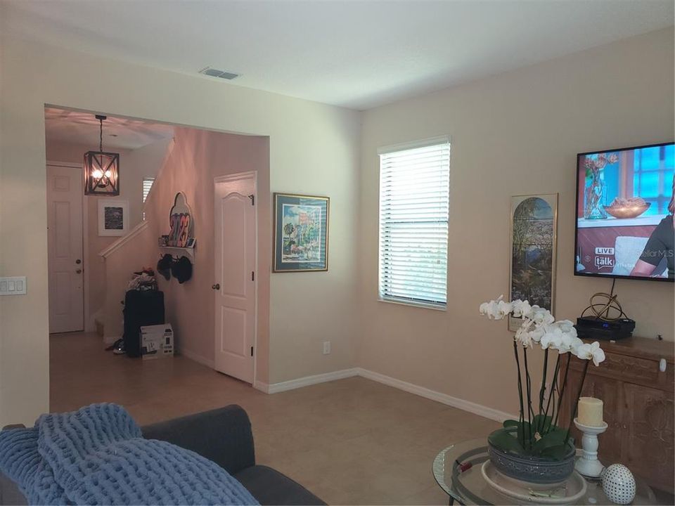 Standing in Livingroom looking toward Foyer