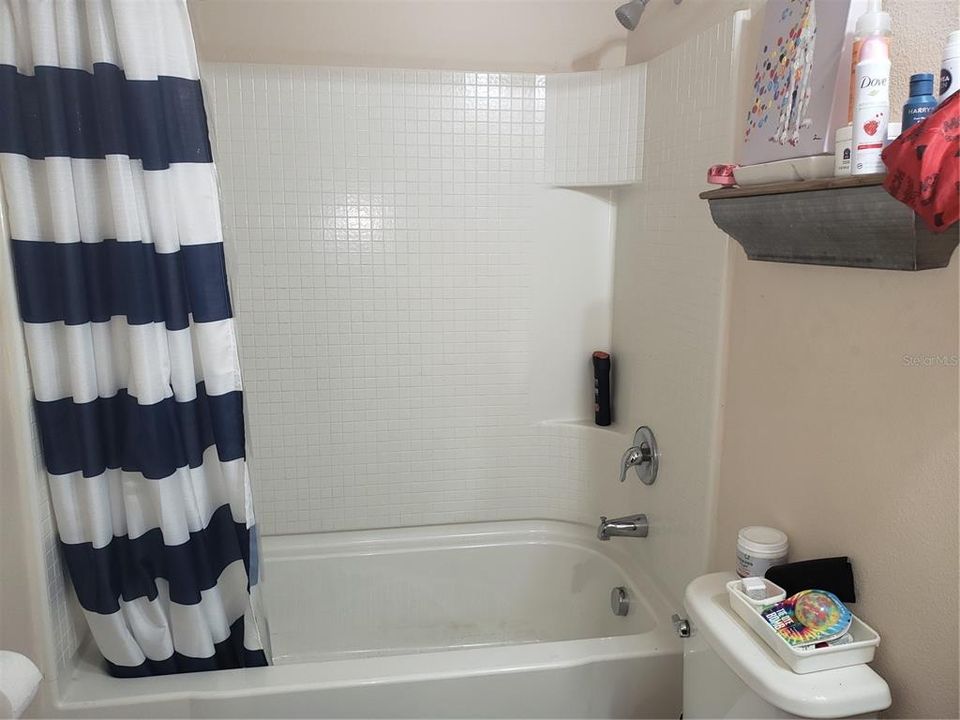 Second Bathroom with Tub and Shower