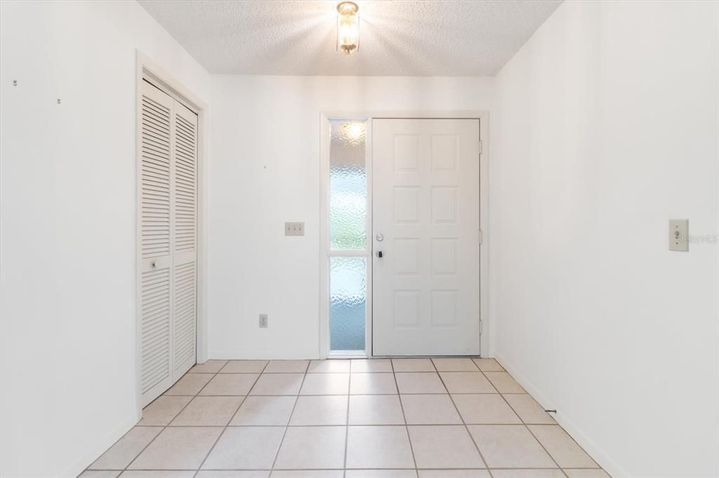 Foyer with Closet