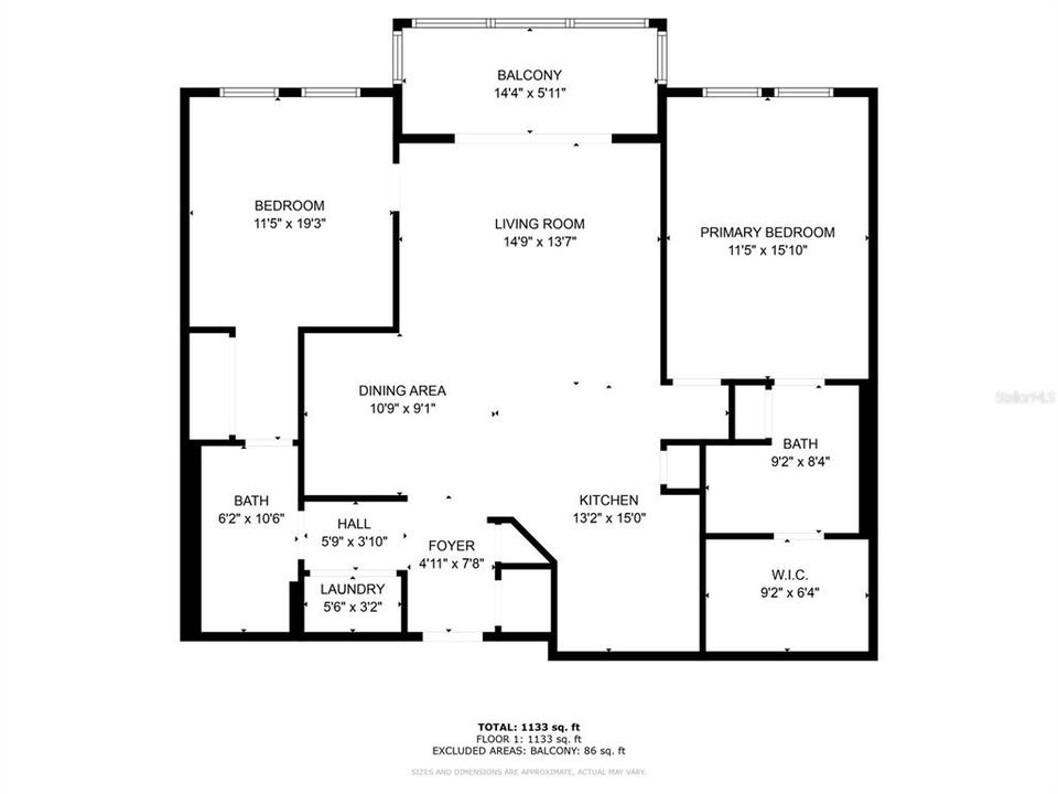 For Sale: $309,900 (2 beds, 2 baths, 1161 Square Feet)