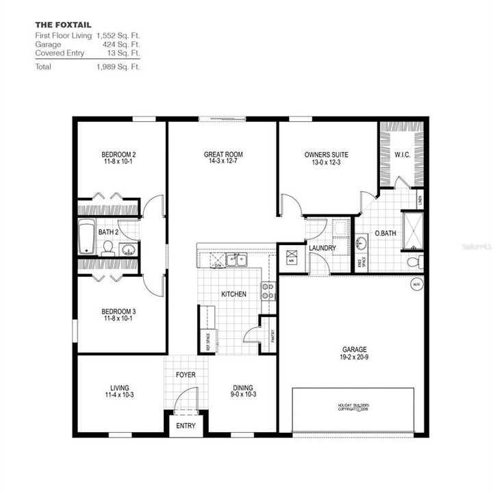 合同活跃: $319,000 (3 贝兹, 2 浴室, 1552 平方英尺)