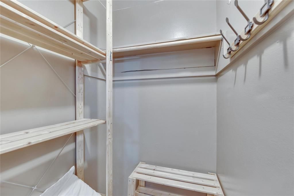 Primary Walk-in Closet