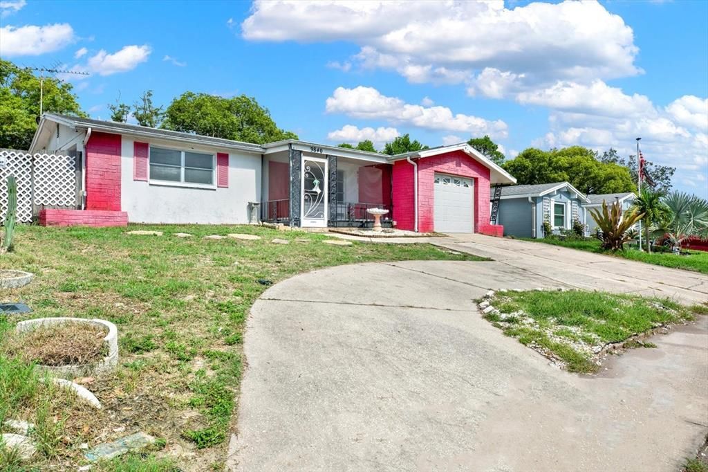 House Front with Ample Parking space