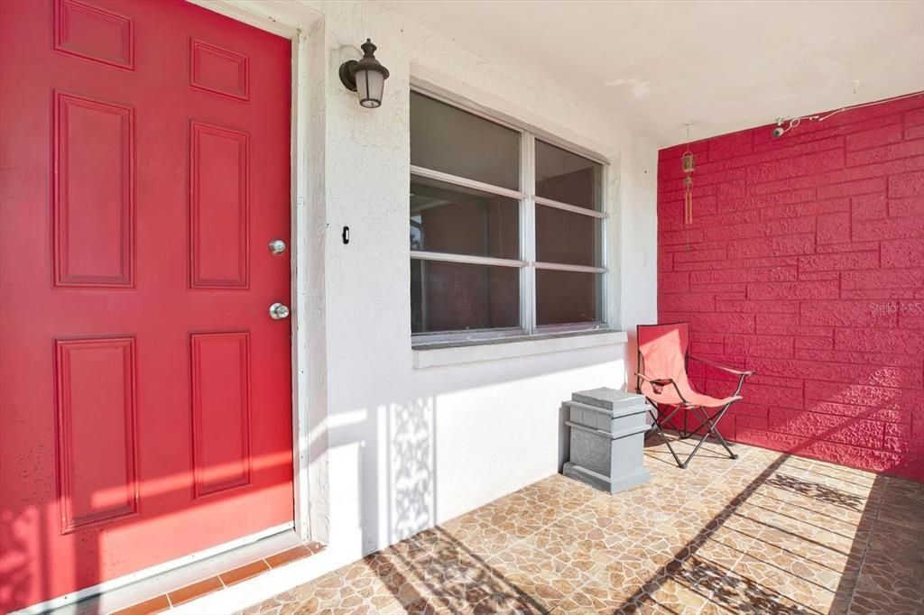 Screened Front Porch