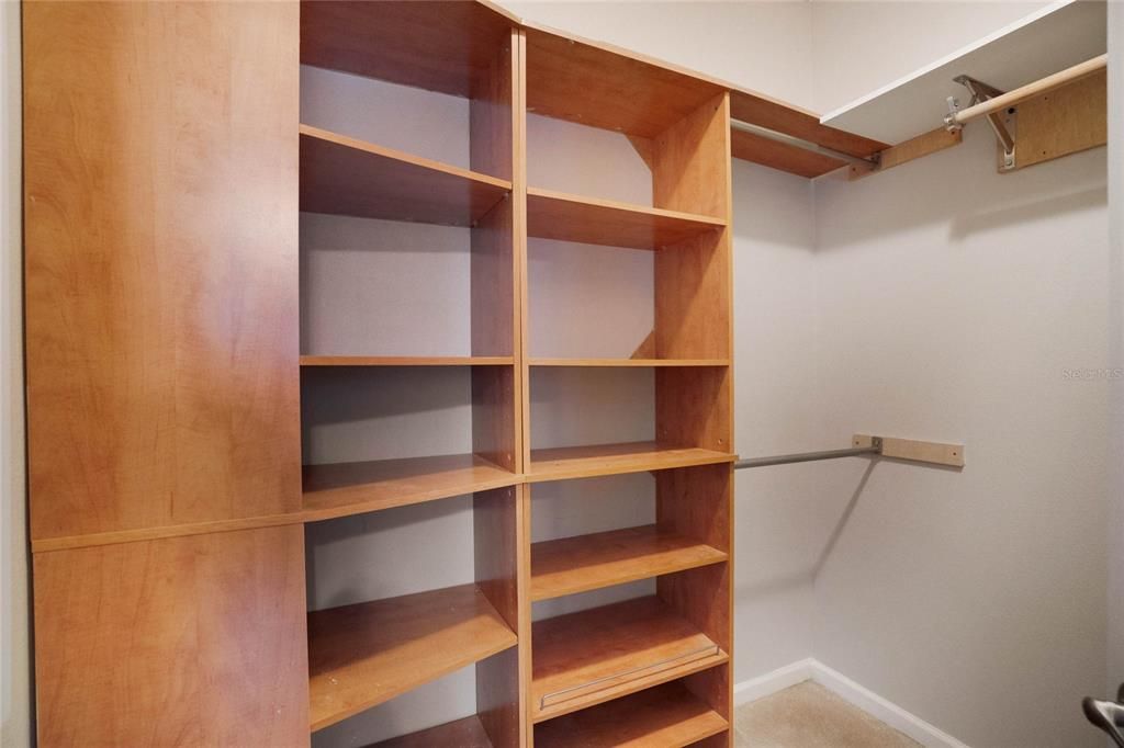 Primary Walk In Closet