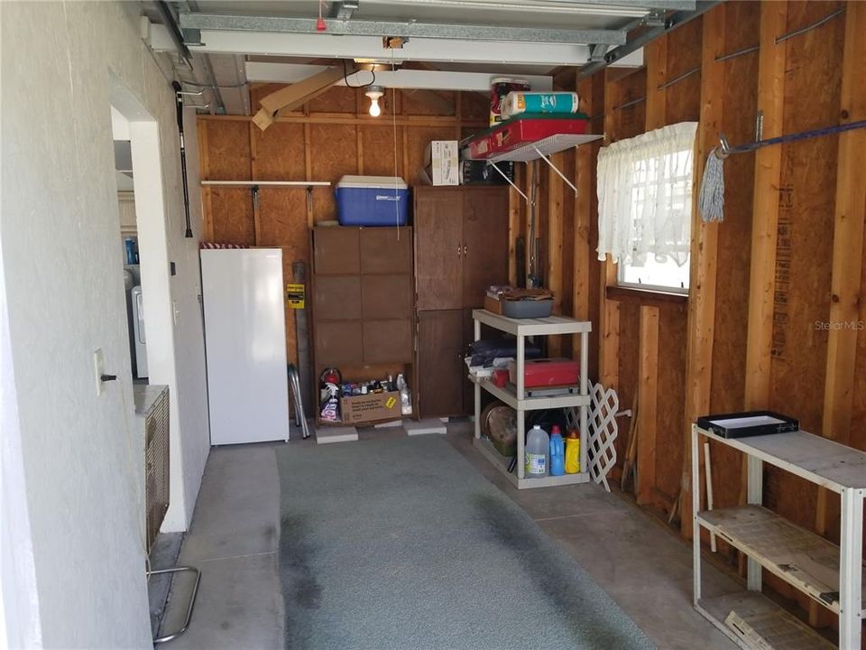 Cart Garage w/ walk around to garage