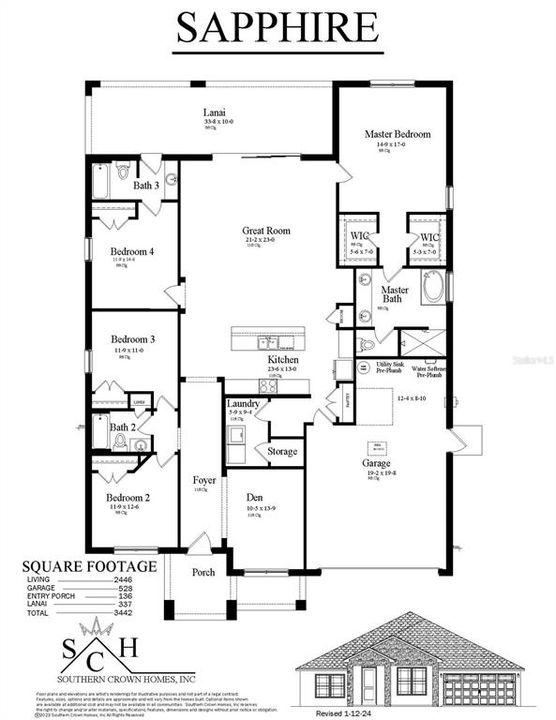 合同活跃: $525,000 (4 贝兹, 3 浴室, 2446 平方英尺)